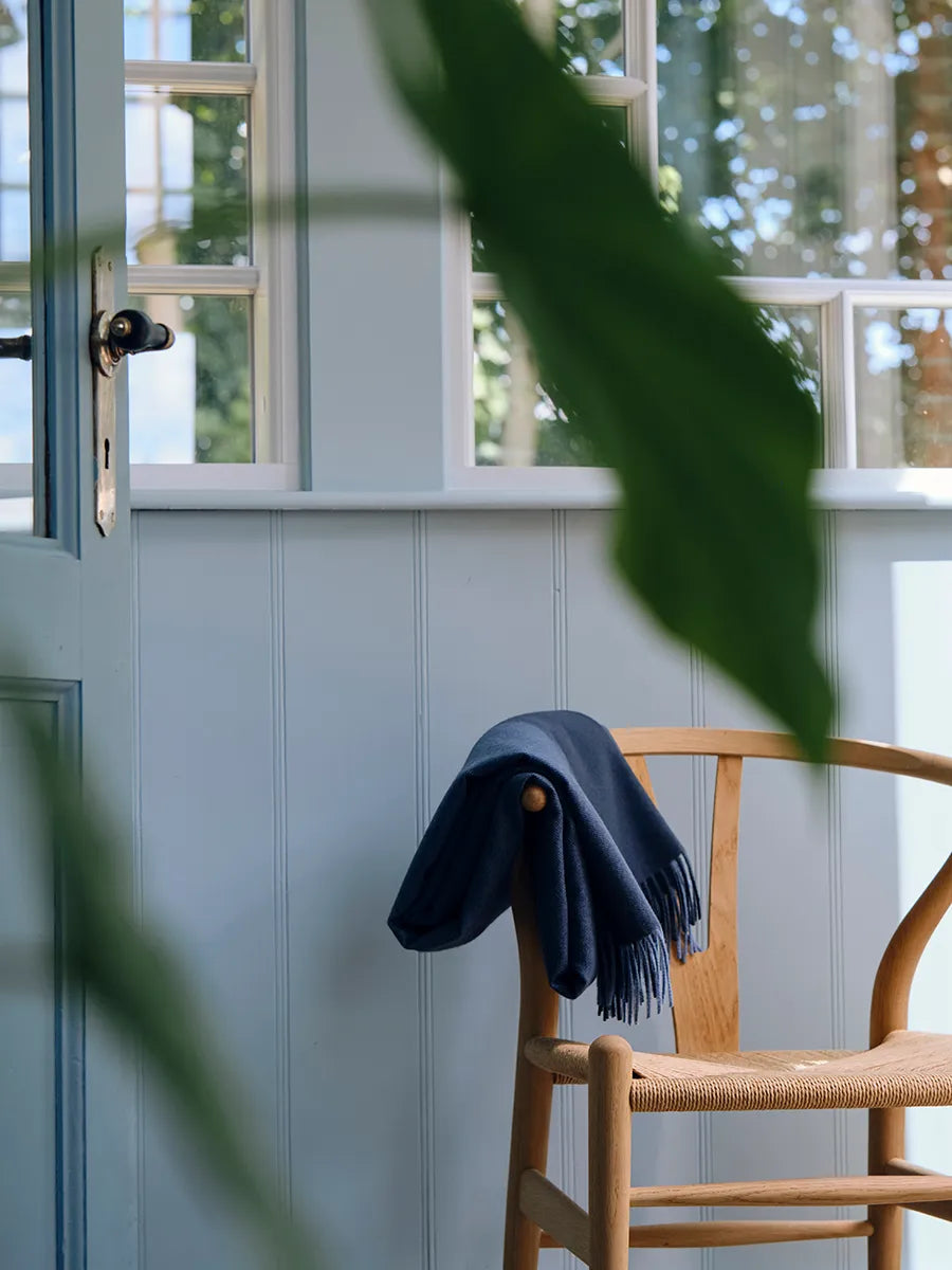 Season Plaid, midnight fra Silkeborg Uldspinderi