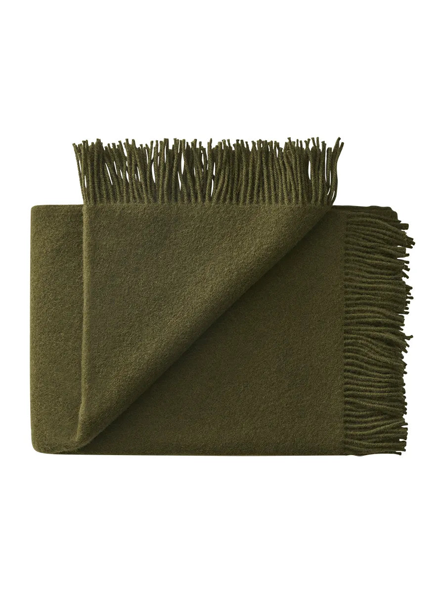 Season Plaid, seaweed fra Silkeborg Uldspinderi