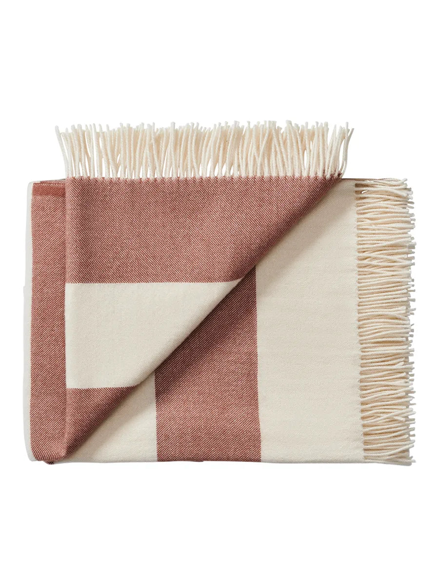 The Sweater Plaid, brown fra Silkeborg Uldspinderi