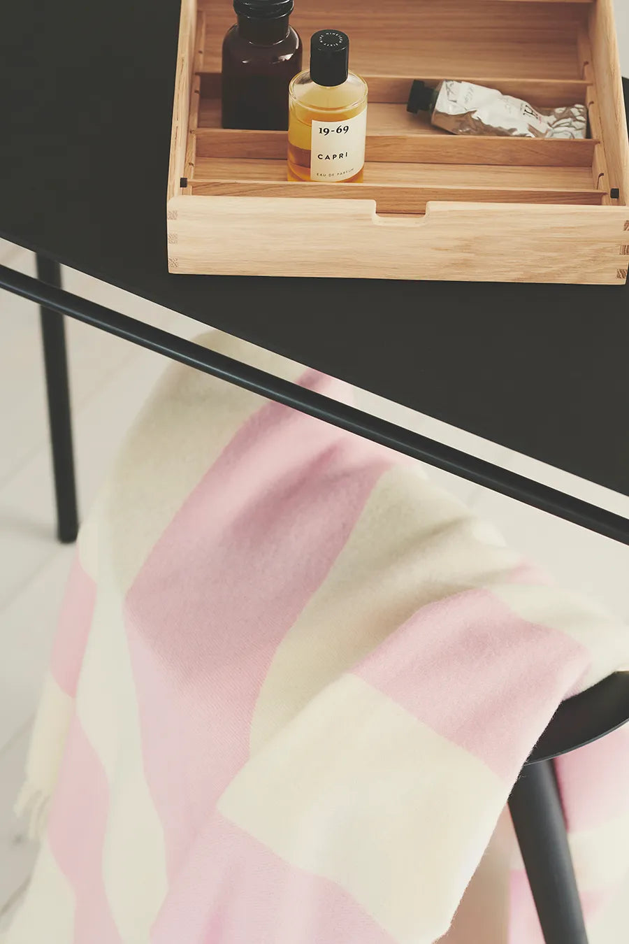 The Sweater Plaid, rose fra Silkeborg Uldspinderi