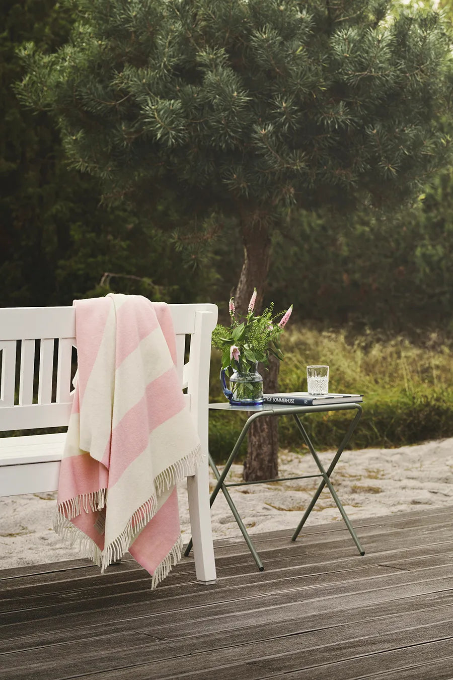 The Sweater Plaid, rose fra Silkeborg Uldspinderi