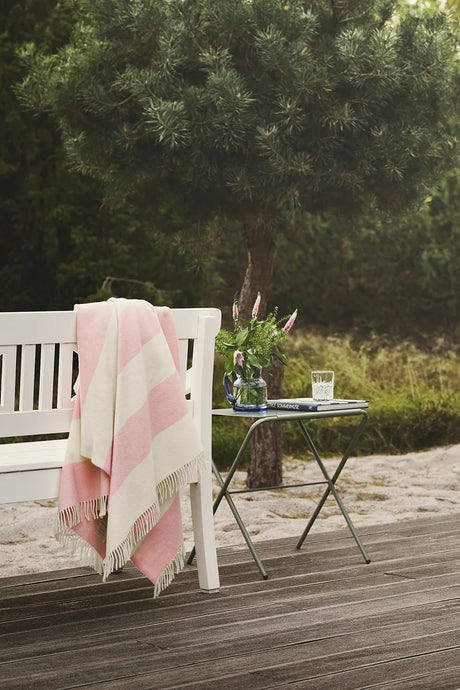 The Sweater Plaid, rose fra Silkeborg Uldspinderi - 4 - Jacobsen Plus