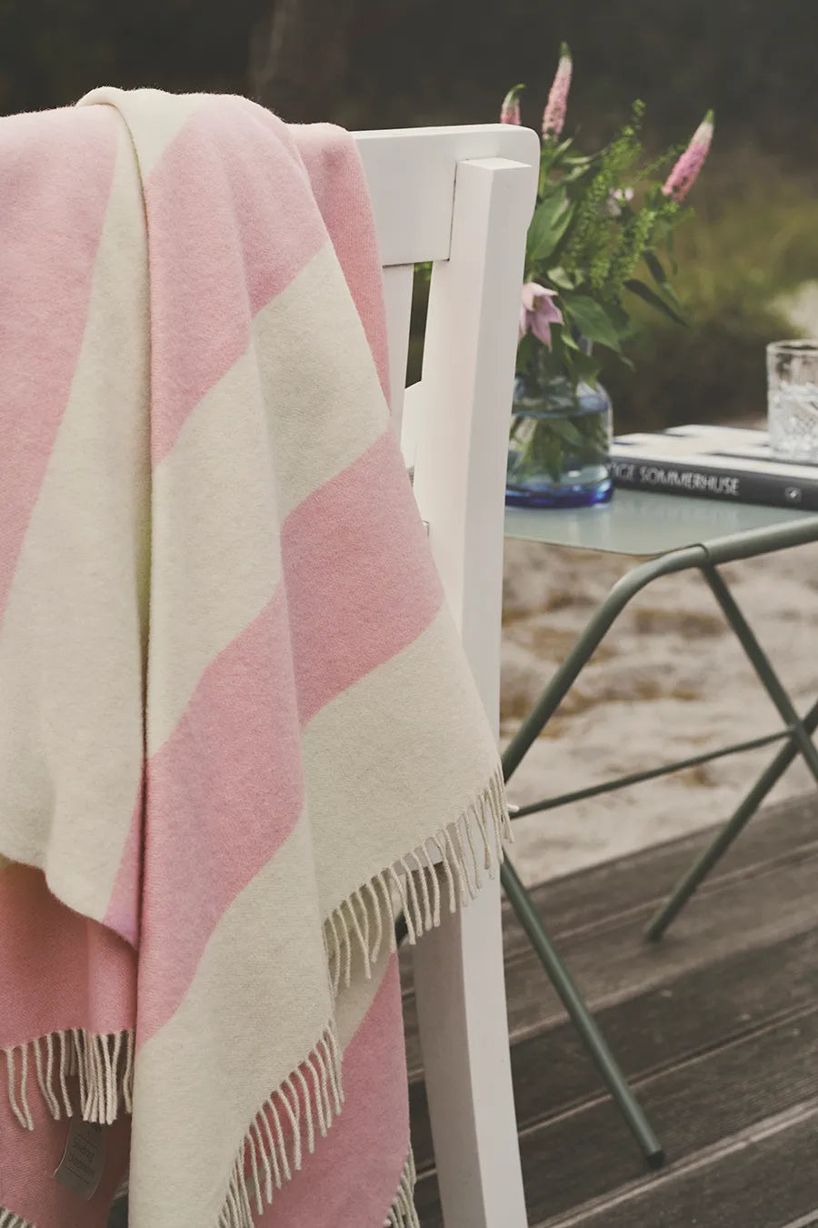 The Sweater Plaid, rose fra Silkeborg Uldspinderi