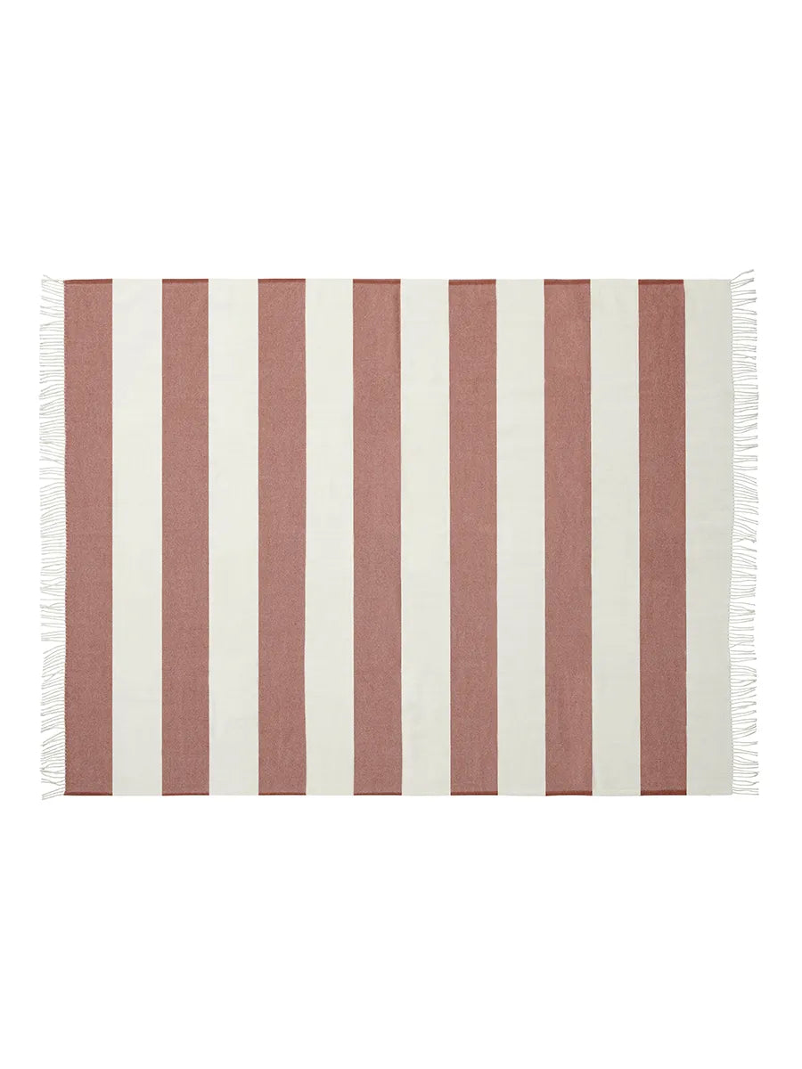 The Sweater Plaid, brown fra Silkeborg Uldspinderi