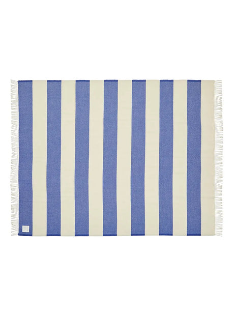 The Sweater Plaid, cobalt fra Silkeborg Uldspinderi - 4 - Jacobsen Plus