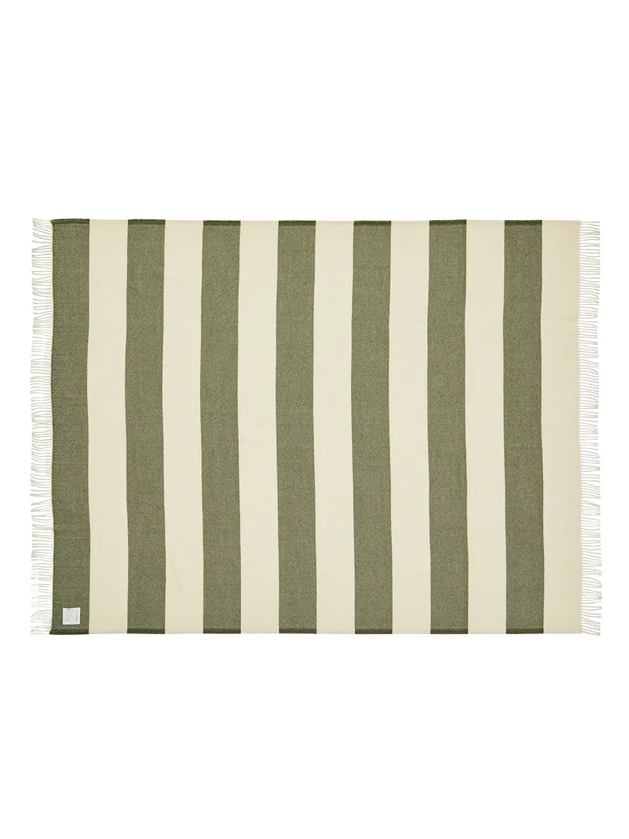 The Sweater Plaid, green fra Silkeborg Uldspinderi