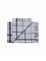 Warp & Weft Plaid, concrete/midnight fra Silkeborg Uldspinderi - 1 - Jacobsen Plus