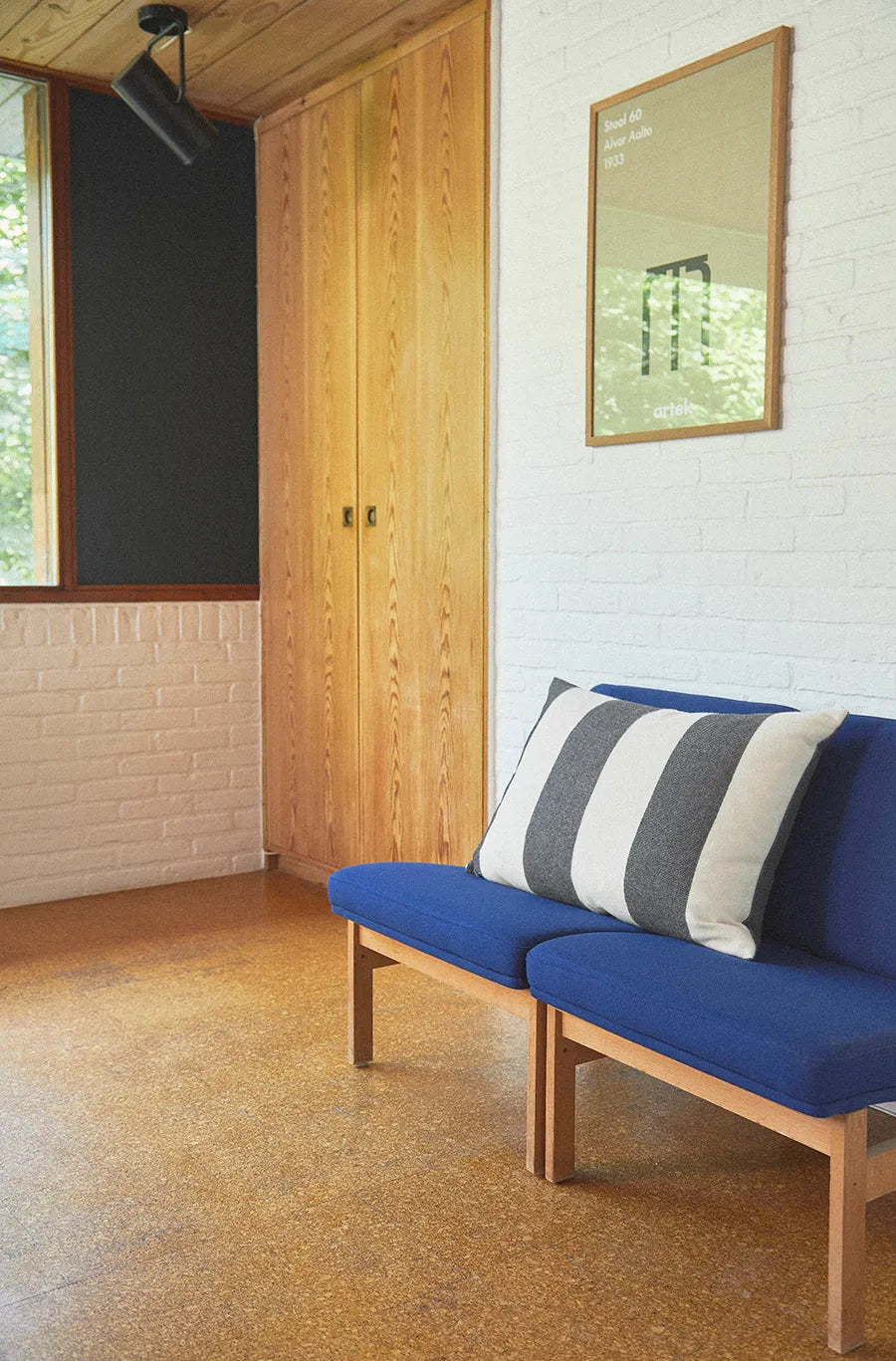 The Sweater Cushion, black fra Silkeborg Uldspinderi