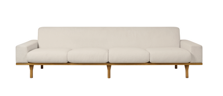 Gubi SW50 4-personers sofa - Jacobsen Plus