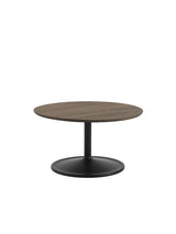 Soft Coffee Table, Ø75 fra Muuto - Dark Oiled Oak - Jacobsen Plus