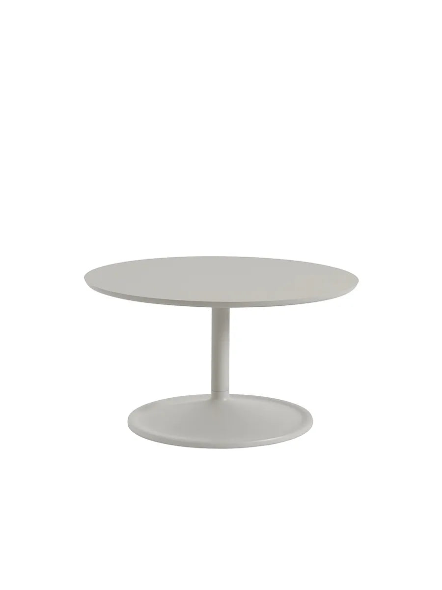 Soft Coffee Table, Ø75 fra Muuto - Grey Linoleum - Jacobsen Plus