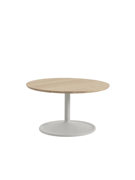 Soft Coffee Table, Ø75 fra Muuto - Beige Green Laminat - Jacobsen Plus