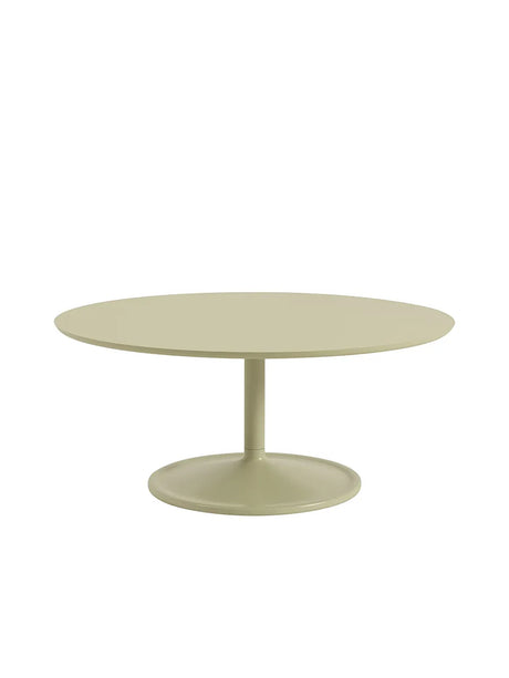 Soft Coffee Table, Ø95 fra Muuto - Beige Green Laminat - Jacobsen Plus