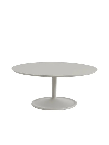 Soft Coffee Table, Ø95 fra Muuto - Grey Linoleum - Jacobsen Plus