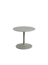 Soft Side Table, Ø48/H40 fra Muuto - Dusty Green Laminat - Jacobsen Plus