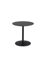 Soft Side Table, Ø48/H48 fra Muuto - Black Nanolaminat - Jacobsen Plus