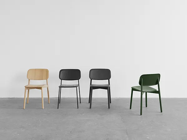 Soft Edge spisestol, stålben fra Hay - 5 - Jacobsen Plus