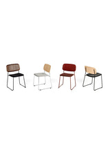 Soft Edge 50 Sled, polstret stol fra Hay - 4 - Jacobsen Plus