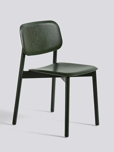 Soft Edge spisestol, træben fra Hay - Black stained - Jacobsen Plus