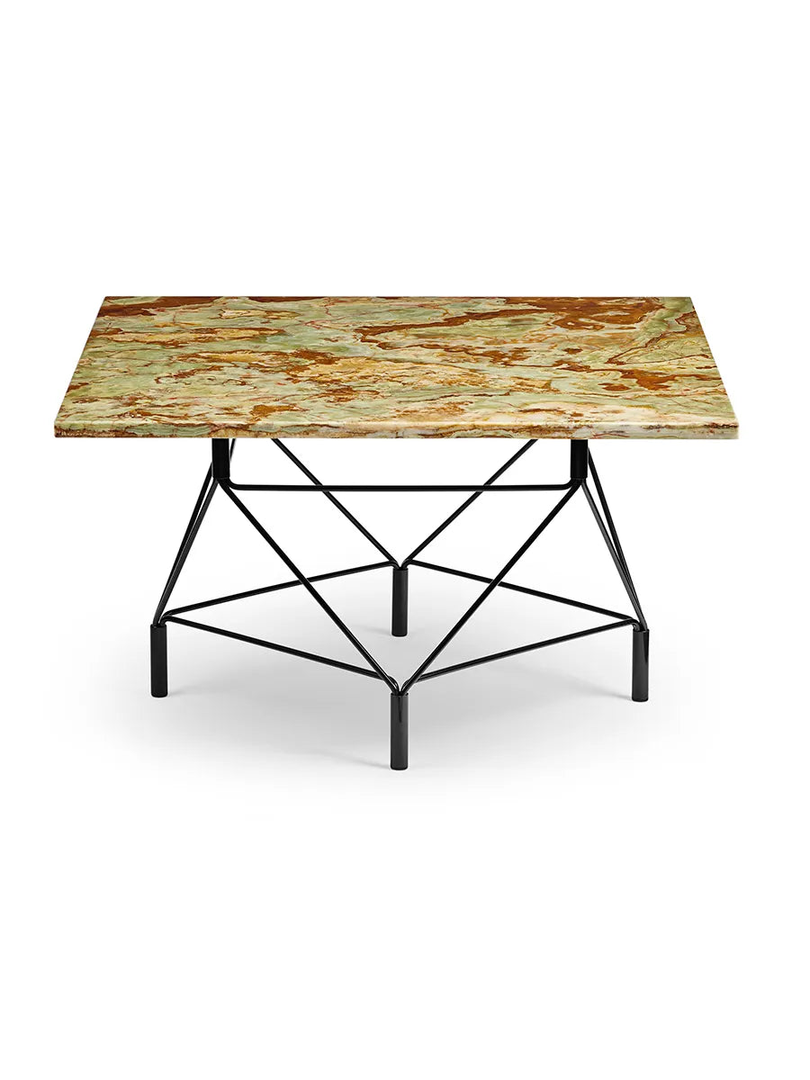 Spider Sofabord 80 x 80 cm, sort stel fra Eilersen