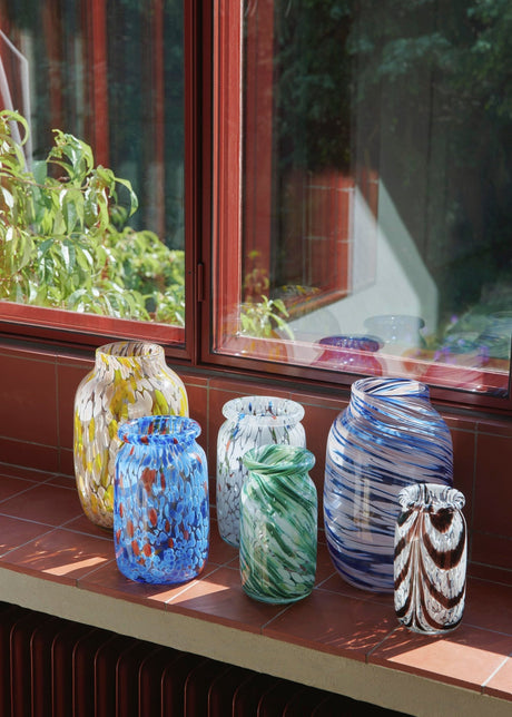 Splash Vase, Roll neck blue fra Hay - 2 - Jacobsen Plus
