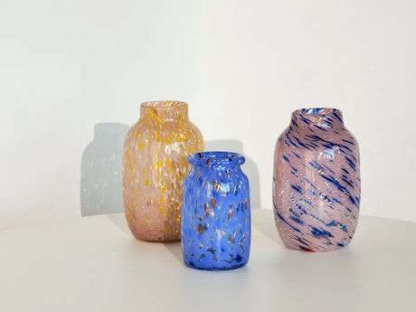 Splash Vase, Round light pink and yellow fra Hay - 2 - Jacobsen Plus