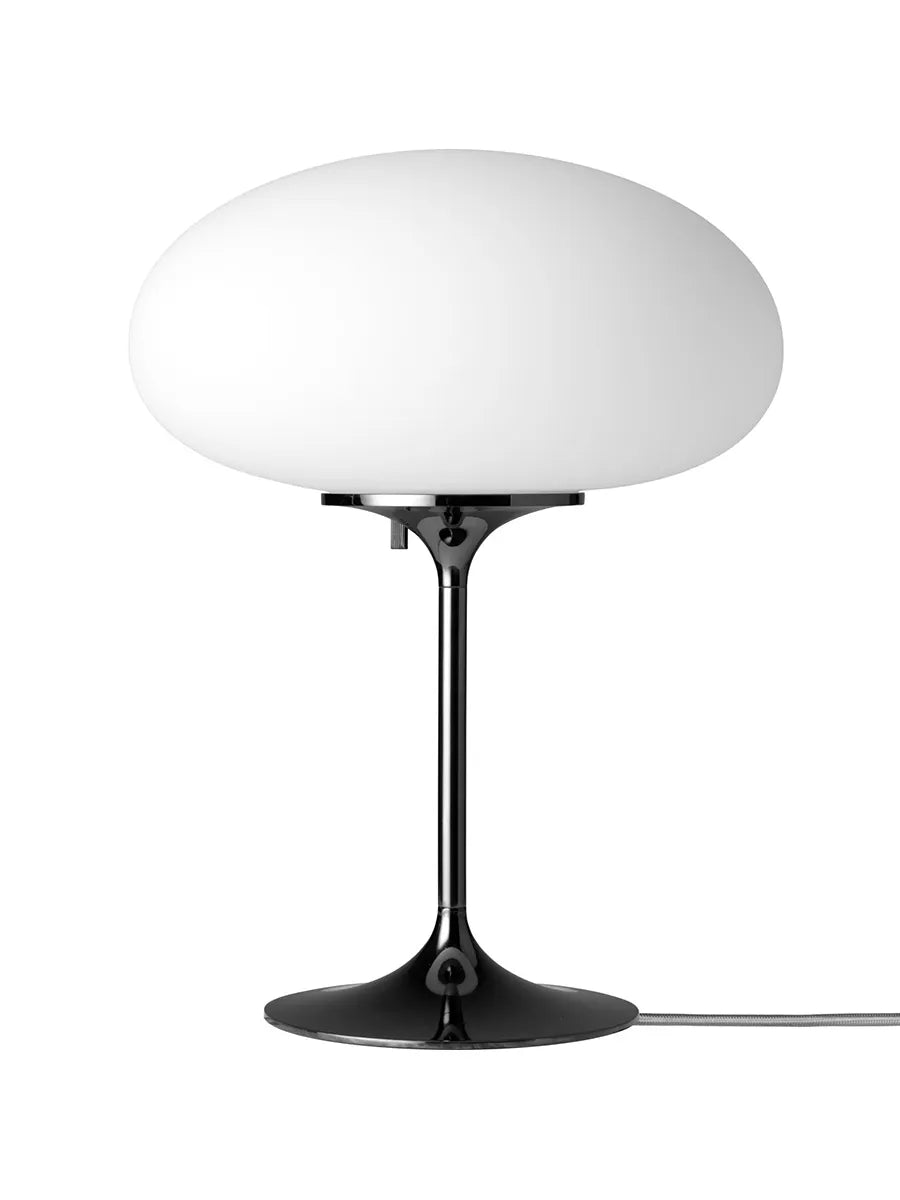 Stemlite Bordlampe fra GUBI - H: 42 cm / Black Chrome - Jacobsen Plus