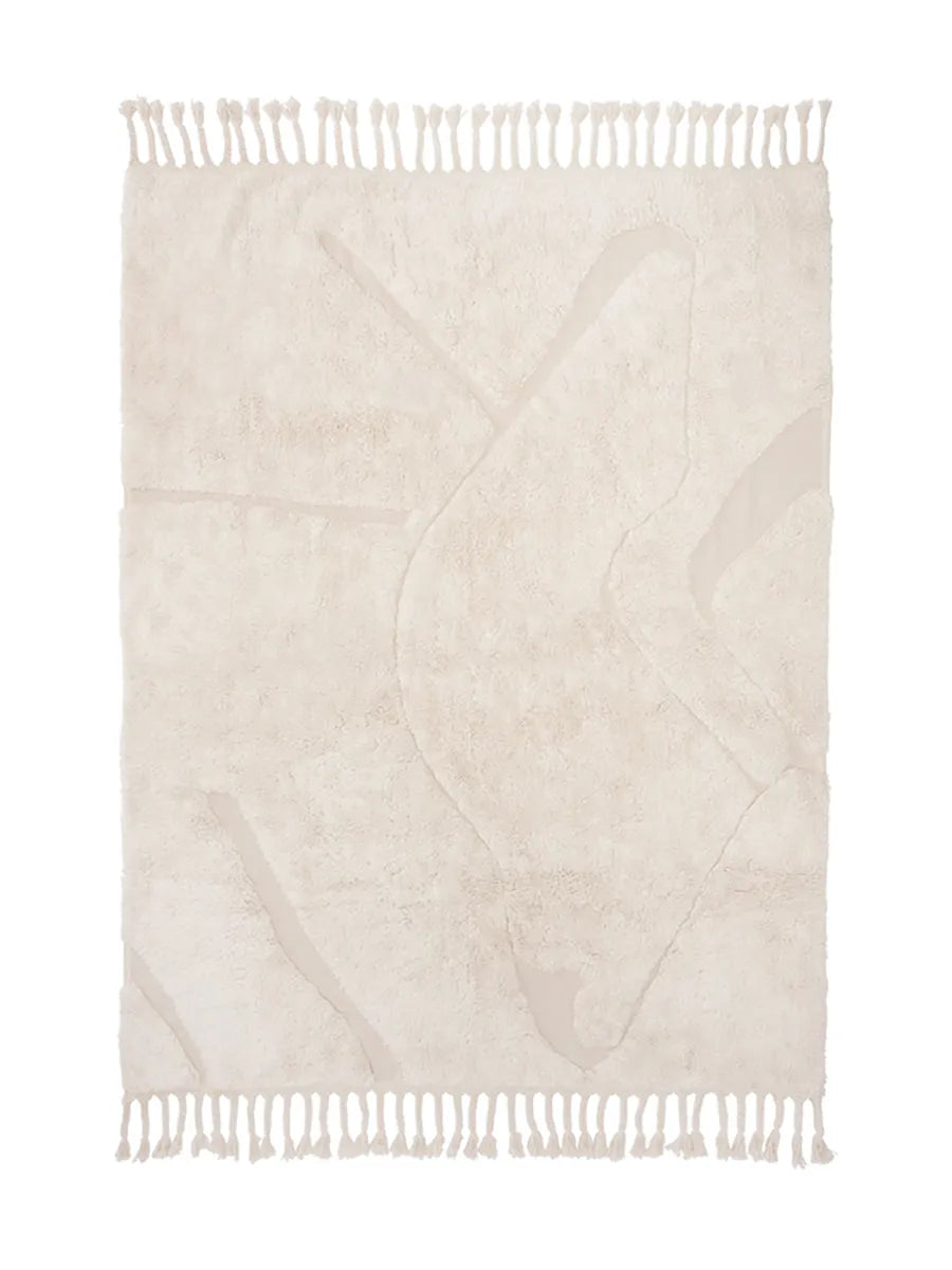 Stone gulvtæppe, 140x200 cm fra Kas Kopenhagen - 1 - Jacobsen Plus