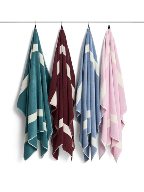 Stripe badelagen fra HAY - Burgundy - Jacobsen Plus