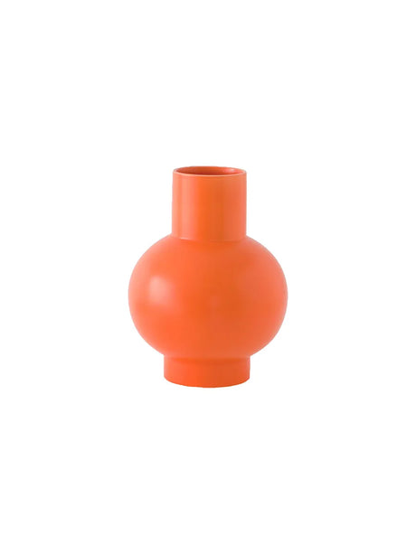 Strøm Vase, vibrant orange fra raawii - Small - Jacobsen Plus