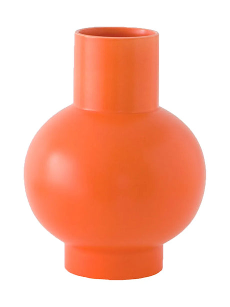 Strøm Vase, vibrant orange fra raawii - XL - Jacobsen Plus