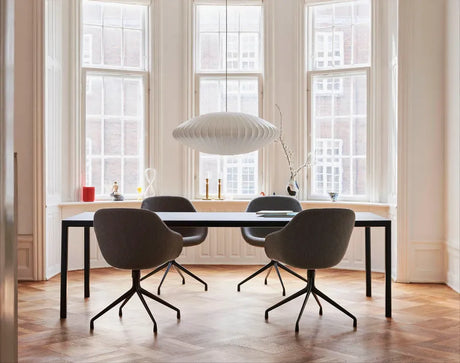 About a Chair AAC121 fra Hay - Steelcut / Sort pulverlakeret aluminum - Jacobsen Plus