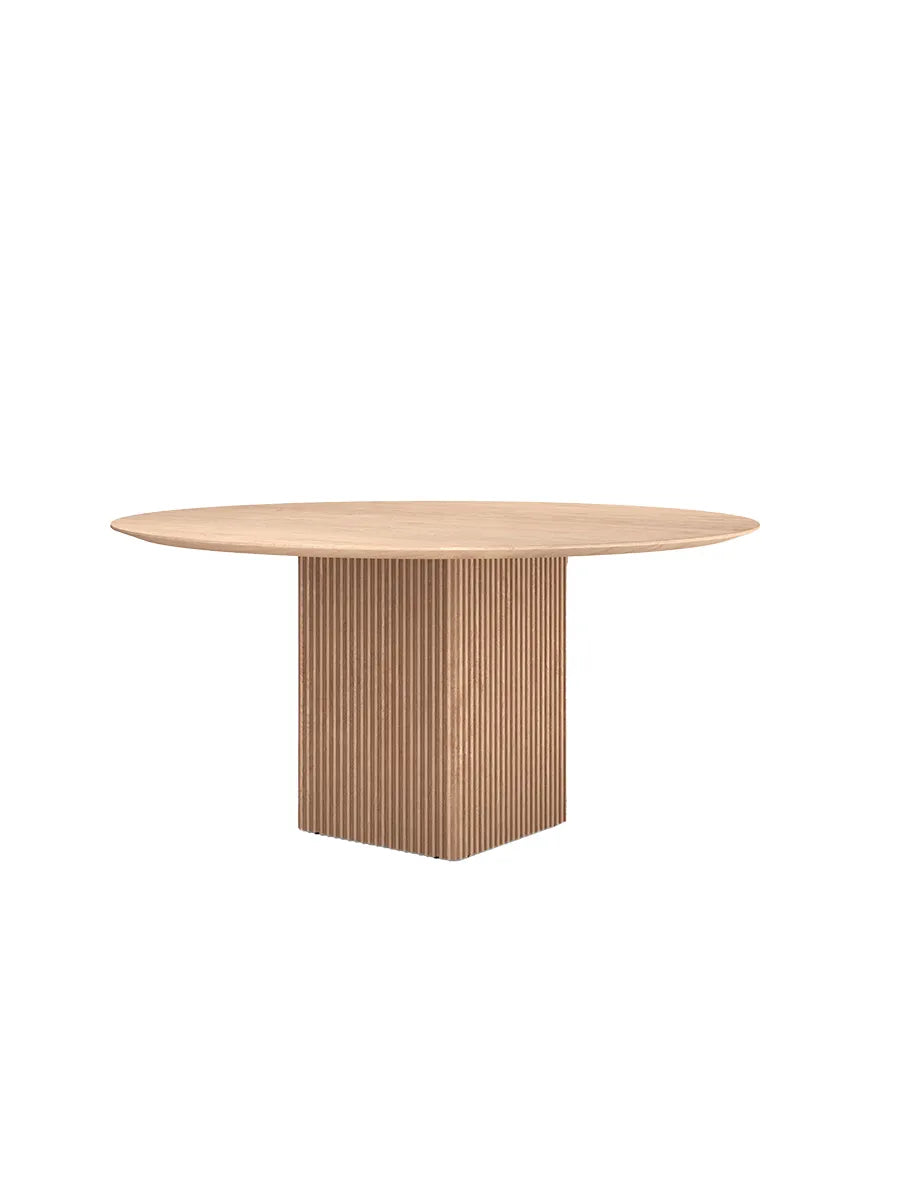 Ten Table Round Ø150, sæbebehandlet eg fra DK3 - 2 - Jacobsen Plus