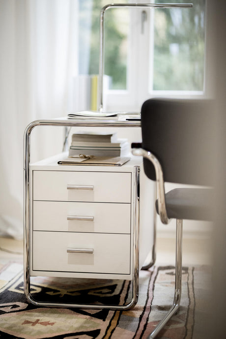 S 285/2 skrivebord, krom fra Thonet - 1 - Jacobsen Plus