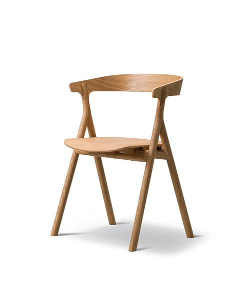 Yksi Spisebordsstol, lakeret eg fra Fredericia Furniture - 1 - Jacobsen Plus