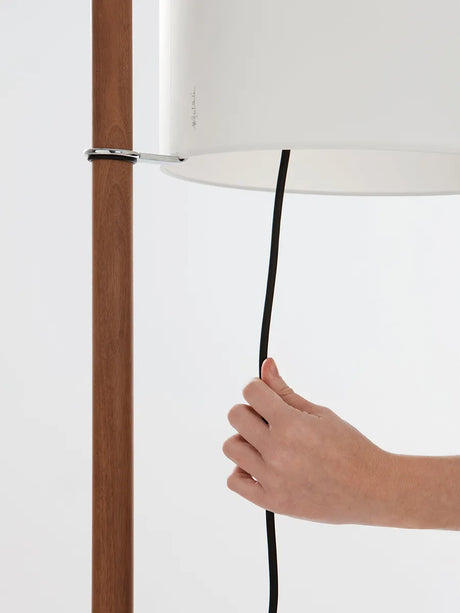 TMM Gulvlampe, valnød fra Santa and Cole - 2 - Jacobsen Plus
