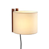 Beige lampeskærm m-stik