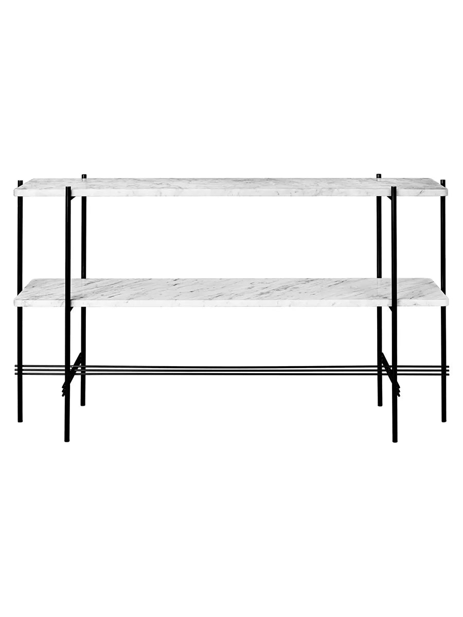 TS Console, 2 rack fra GUBI - Hvid - sort - Jacobsen Plus