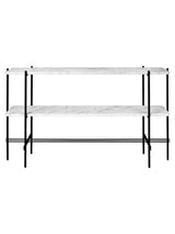TS Console, 2 rack fra GUBI - Hvid - sort - Jacobsen Plus