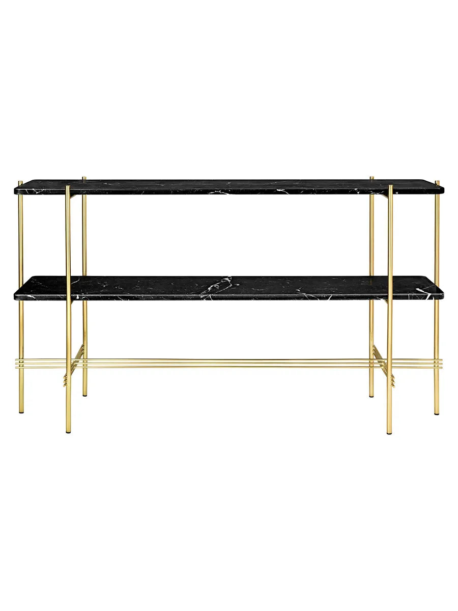 TS Console, 2 rack fra GUBI - Sort - messing - Jacobsen Plus