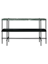 TS Console, 2 rack with tray fra GUBI - Grøn - sort - Jacobsen Plus