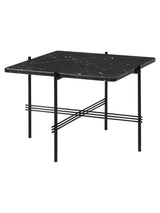 TS Table Square fra GUBI - 55 x 55 x 41 cm / Sort marmor - Jacobsen Plus