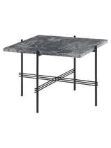 TS Table Square fra GUBI - 55 x 55 x 41 cm / Grå marmor - Jacobsen Plus