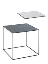 Twin 35 bord fra Audo Copenhagen - Sort stel / Cool grey - sortbejdset ask - Jacobsen Plus
