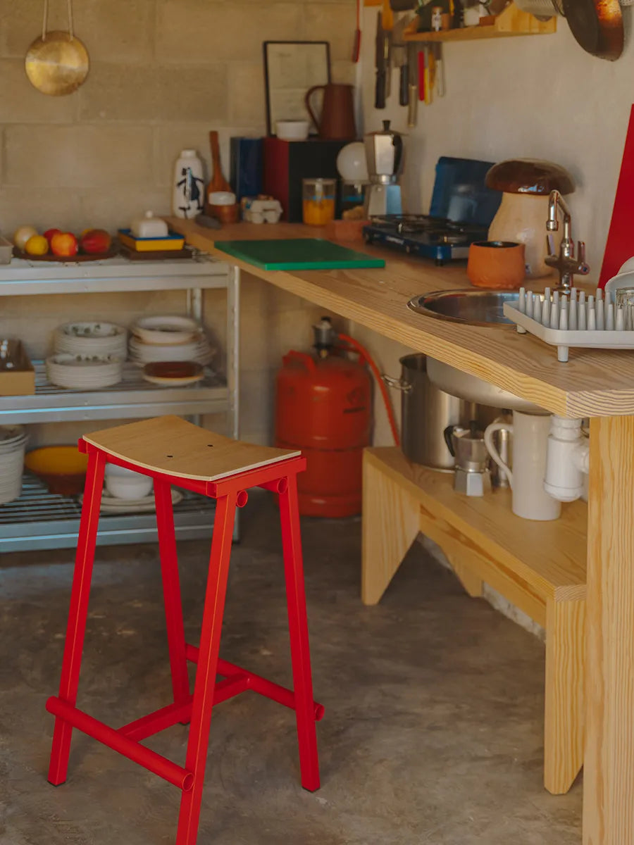 Taburete 8 Bar Stool, low fra Hay