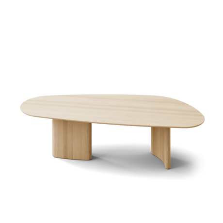 Tangent spisebord, rektangulær sæbebehandlet eg fra DK3 - 2 - Jacobsen Plus