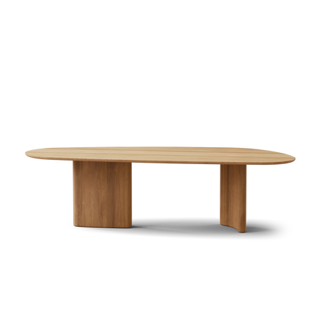 Tangent spisebord, rektangulær olieret eg fra DK3 - L240 x W110 x H72 cm - Jacobsen Plus