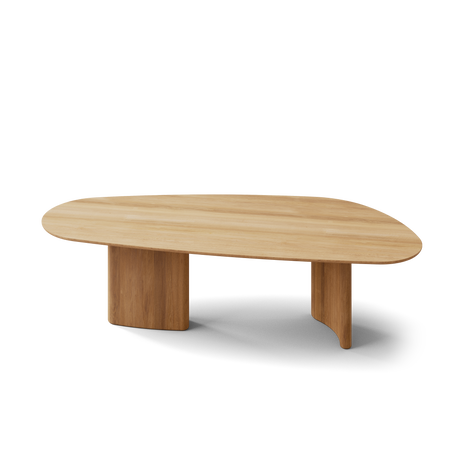 Tangent spisebord, rektangulær olieret eg fra DK3 - 2 - Jacobsen Plus