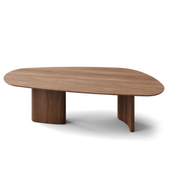 Tangent spisebord, rektangulær olieret valnød fra DK3