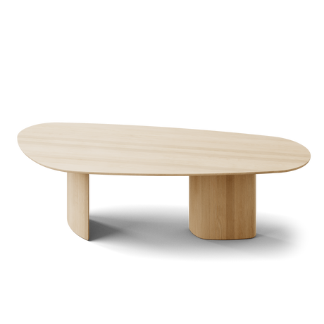 Tangent spisebord, rektangulær sæbebehandlet eg fra DK3 - 1 - Jacobsen Plus